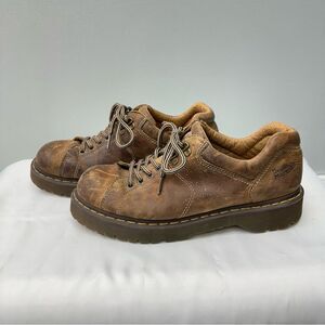 Vintage Dr. Doc Martens 10940 brown leather chunky shoes Oxford y2k men's 11